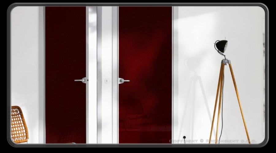 aluminijasta notranja vrata