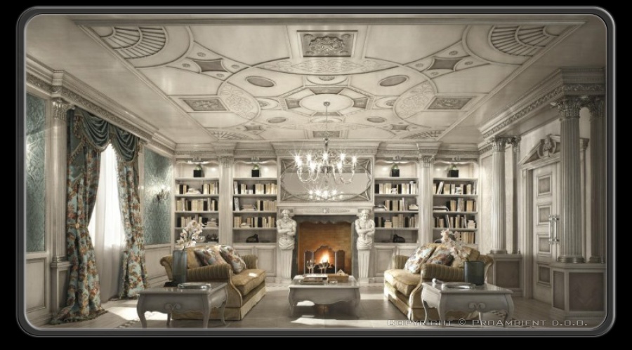 Sejem Dom 2013 luksuzna klasična oprema