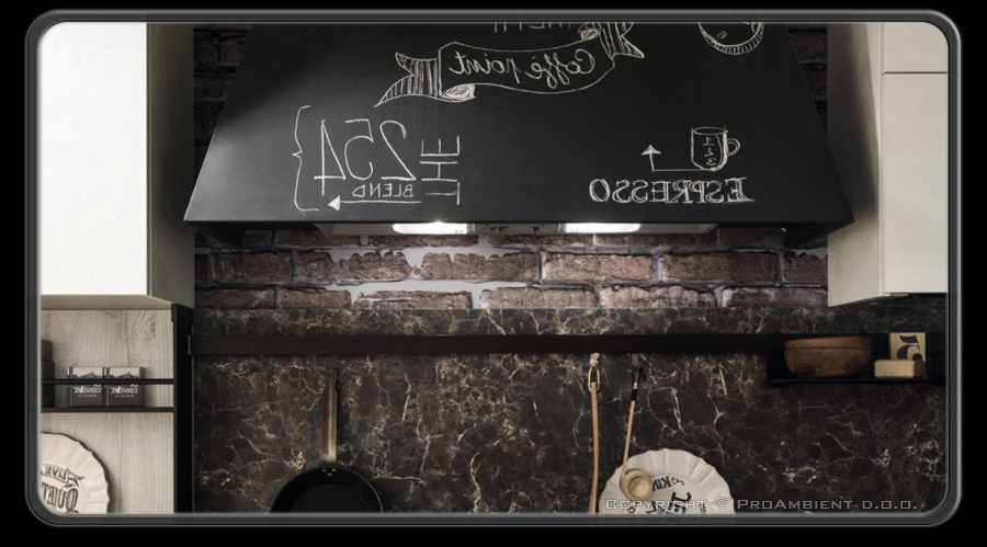 Notranja oprema - industrijski stil