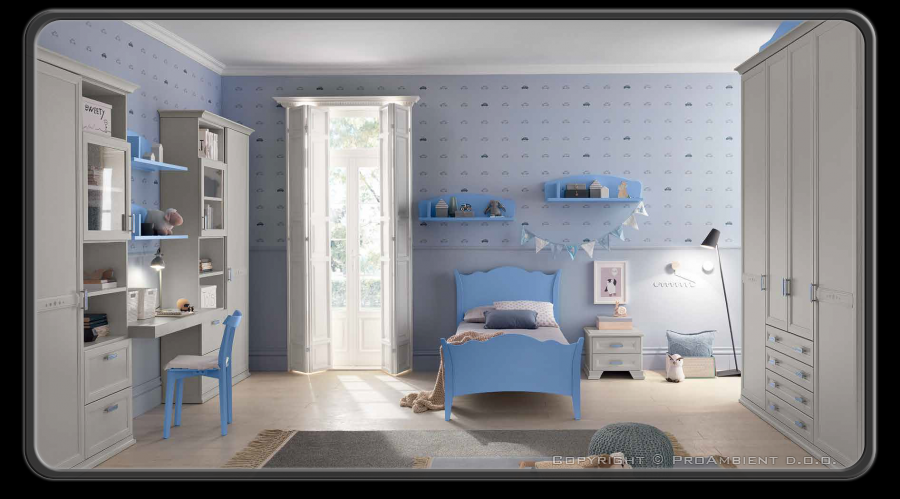 Notranja oprema otroških sob