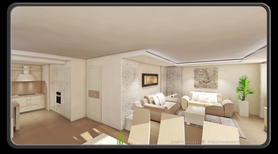 3D Vizualizacija hiše vinazza