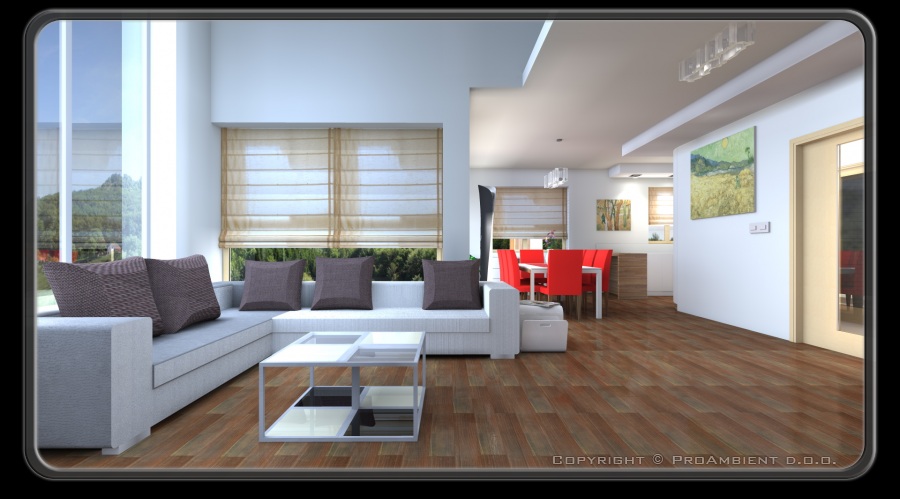 Notranja ureditev hiše oprema