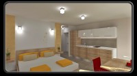 apartmaji moderen kraški stil