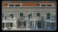 hotel villa fasada kamen dalmacija