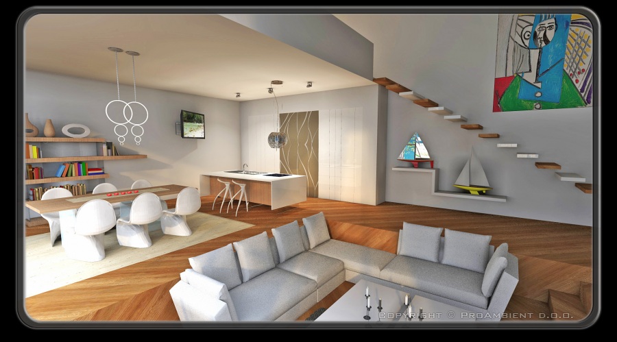 3D visualizzazione arredamenti mobili
